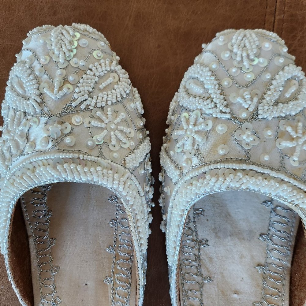 Beaded slides from Dubai